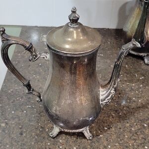 Elegant Silver Teapot